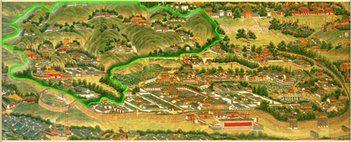避暑山莊 山區